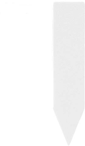 100 stücke Pflanzen Name Tag Label Marker Kunststoff Blumensamen Gemüse Name Stake (Weiß)