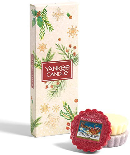 Yankee Candle Coffret cadeau | Bougies de Noël parfumées | 3 tartelettes de cire parfumées | Collection Magical Christmas Morning