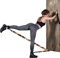 INNSTAR Booty Resistance Band Vertical Jump Trainer Leg Strength Resistance Bands Set for Basketball Triple Jump Football Volleyball Training Provide, Substitute for Plyometric Jump Box (100LBS Brown)