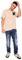 B Couture Men's Regular Fit Distressed Jeans Mid Blue Casual Smart Stretchable Denim Trouser 34 Waist 32 Leg