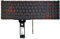 Replacement Laptop Tastatur für for ACER for Nitro AN517-55 Schwarz US-englische Ausgabe