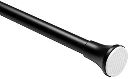 Schlagfreie Teleskopstange, Badezimmer-Duschvorhangstange, Balkon-Kleiderstange, Schlafzimmer-Vorhang-Teleskopstange, Garderobenstange, Badezimmerstange, Lebensstock, 140~260cm (90~160cm)