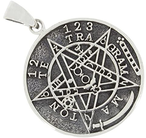AFP Anhänger Tetragrammaton Gothic Schmuck 925 Sterling Silber AS-174