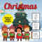 Christmas Finger Paint Coloring Book: 50 Fun & Simple Christmas Designs for Toddlers and Kids ages 1-3 | 2-4 | 3-5| Gifts for Toddlers