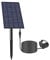 Solarbrunnen quadratisch geteilt Mini-Solar-Wasserpumpe solarbetriebene Springbrunnenpumpe
