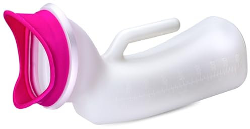 Urinoirs Homme et Femme Urinals Bouteille d'urine en Plastique de 1000 ML d'épaisseur Réutilisable Pour Camping Voiture Voyage Circulation paquet de 1 Urine Bottles
