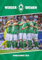 N NEUMANNVERLAGE - Werder Bremen 2025 Wandkalender, 29,7x42cm, Fußball-Kalender mit Motiven der Stars, Fan-Kalender mit Fußball-Highlights, Spiralbindung und deutsches Kalendarium