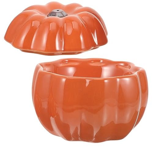 FOMIYES Supporto Per Ciotola Per Gatti in Ceramica Con Schienale Alto Alimentatore Per Animali Domestici Senza Base Sicuro Per Gatti E Cani Porta Cibo Per La Casa