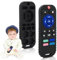 Beißring Baby Spielzeug 0-6 Monate Jungen Mädchen Personalisierte Geschenk, Silikon Fernbedienung Zahnungshilfe Baby Badespielzeug ab 3 6 8 12 Monate Neugeborene Säugling Autistisch Kinder （Schwarz）