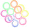 LALAFINA 12rotoli Nastro Adesivo Colorato Trasparente Per e Scrapbooking Nastro Decorativo Per Progetti Creativi e Decorazioni Feste
