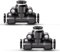 Innfeeltech 20 pièces 6mm Noir trois voies Push Connect raccord pneumatique raccord pneumatique à dégagement rapide