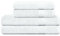 CAMRY Handtuch Set 4-teilig - 2 Badetücher 70x140 cm und 2 Handtücher 50x100 cm aus 100% Baumwolle 500 g/m² - weiche und saugstarke Tücher in Farbe Weiß