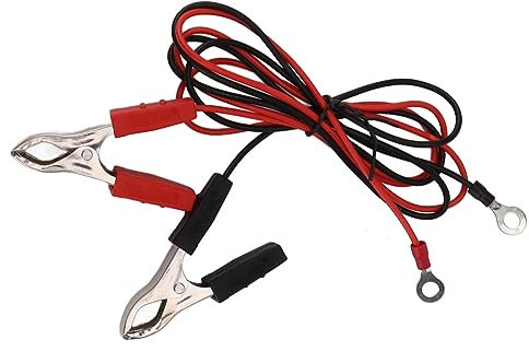 2 Piezas de Conexión de Alambre de Cerca Eléctrica, Cables de Salto de Cerca Eléctrica de Cobre, Cables de Cerca Eléctrica y Conectores de Clips para Malla de Alambre de Granja,