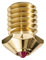 DUROZZLE Ugello rubino per stampante 3D 0,4 mm per Bambu Lab P1P / P1S / X1 / X1C Aggiornato Hotend, stampa 3D ad alta velocità, temprato e resistente all'abrasione (Bambu Lab, 0,4 mm)