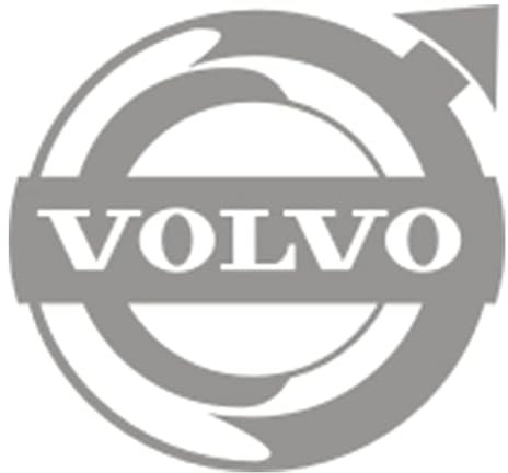 Auto Logo Emblem Badge für Volvo FH16 Big Truck New FH FM FMX,Frontklappe Kofferraum Heckklappen Logo Aufkleber Selbstklebend Karosserie Styling Anbauteile Zubehör,B