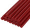 QUARKZMAN Bâtons de Colle pour Pistolet à Colle Chaude, 100mm de Long x 7mm de Diamètre, Parfait pour les Projets d'Artisanat Diy et le Scellage, Rouge Vins, 20 Pièces