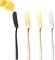 BQRKOTM Ensemble de 4 Couteaux à beurre, Couteau à Fromage, pour étaler le fromage, les craquelins, le beurre, cadeau pour un dîner, acier inoxydable, le lave-vaisselle