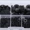 Reliable Sealing Solutions 500X Nylon Flat Rubber O Ring Seal Hose Gasket Kit