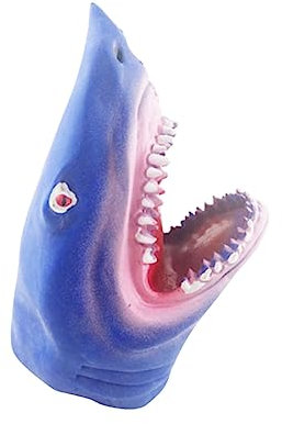 KONTONTY 1Stk Geschichte Marionetten plüschtiere Plush Toy Pädagogisches Kinderhandpuppe Rollenspiel-Handpuppe Soft Toy Handpuppen für Geschichte erzählende Marionette Blue