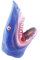 KONTONTY 1Stk Geschichte Marionetten plüschtiere Plush Toy Pädagogisches Kinderhandpuppe Rollenspiel-Handpuppe Soft Toy Handpuppen für Geschichte erzählende Marionette Blue