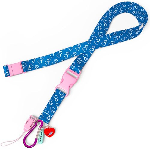 Nurse is Love - Schlüsselband Krankenschwester, Lanyards Zum Umhängen Schere, Umhängeband Schlüssel, Ausweishalter - mit Clip Und Karabiner, Schönes Kartenhalter Nurse Accessories
