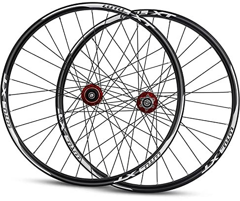 Mountainbike Laufradsatz 29 Zoll, Aluminiumlegierung Felge 32H Scheibenbremse MTB Laufrad Schnelle Veröffentlichung Vorderräder Hinten Fit 7-11-fach Kassettennabe