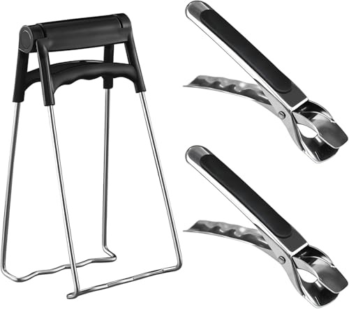 Küchenzange Silikon, 3 Stück Airfryer Zange, Anti Hitze Griff Für Die Küche, Greifer Für Heißluftfritteuse, Retriever Zange Für Heißluftfritteuse