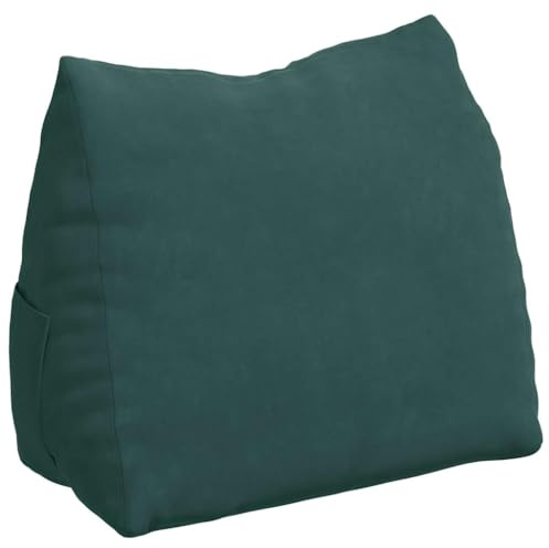 vidaXL Rückenkissen Dunkelgrün 60 x 20 x 50 cm Cordstoff