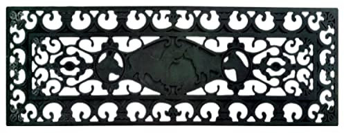Imports Decor Gummi-Stufenmatte, Hund, 22,9 x 76,2 cm