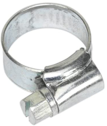 Sealey SHCM00 Hose Clip Zinc Plated Ø10-16mm Pack of 30