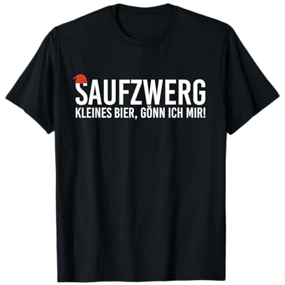 Saufzwerg JGA Milch party Verkleidung Damen Herren clown T-Shirt