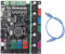 Steuerkarte für 3D-Drucker, Gen L V1.0 Controller Board Kit für 3D-Drucker MKS Integre Mainboard kompatibel mit Ramps 1.4 Unterstützung LCD2004 LCD12864 TFT28 TFT32, Schwarz