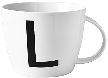 MUXUE Große Kapazität Teetassen Frühstückstasse 800ml, Brief L Hafermilch Tassen, Keramik Teebecher als Geschenke für Freunden und Familien (L)