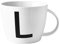 MUXUE Tazze da tè di Grande capacità, Tazza da Latte per Colazione 800 Ml, Tazze da Latte con Lettera a d'Avena, Tazze da tè in Ceramica Come Regali per Amici e Famiglie