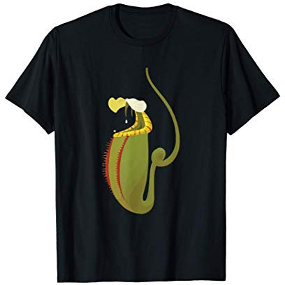 Carnivorous Nepenthes Pitcher Plant - Botany Plant Lover T-Shirt