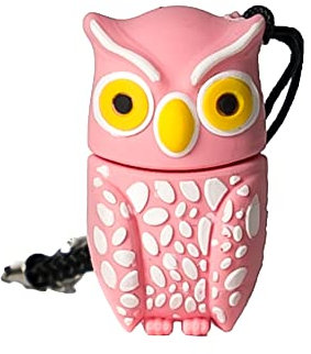 Tech One Tech Pendrive 32 GB Eule Plumi Rosa USB 2.0