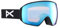 Anon M4 Toric Skibrillen + Bonuslinse + MFI® Gesichtsmaske - Low Bridge Fit, Rahmen: Schwarz, Linse: Wahrnehmbar variabel blau (21% / S2), Ersatzlinse: Perceive Cloudy Pink (53% / S1)