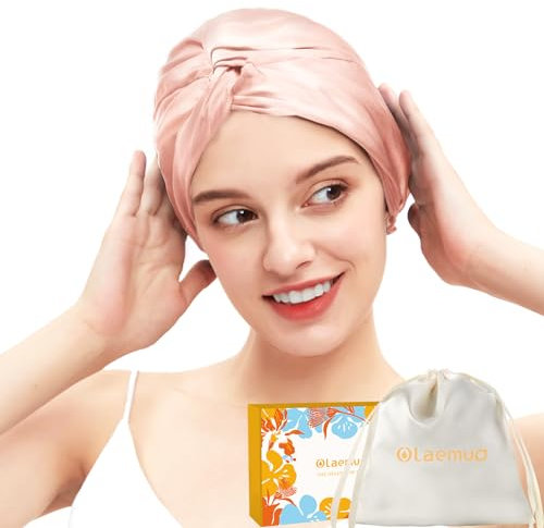 Shower Cap for Sleeping, Pink