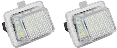Graootoly Kennzeichenbeleuchtung für W204/W212/W216/W221/W207, 18 LEDs, , 2 Stück