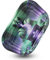 PURPLE LEGACY® Premium Metall Rolltablett großes 18cm x 14cm mit abgerundeten Kanten und für die Aufbewahrung von Zubehör im Ägyptischen Cyberpunk Stil (Tomb)