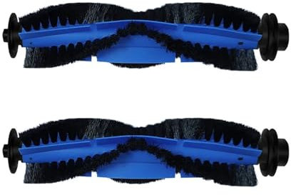 Vacuum Clenaer Replacement Spare Parts Accessories Main Side Brush Hepa Filter Mop Rag Wipe,Compatible For Venga VG RVC 3000 3001 (Color : 2 Side Brushes)