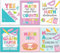 Hadley Designs Bunte Pastell-Motivationsposter für Mathematik
