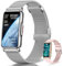Moikmlih 126+ Sportmodi Smartwatch Herren Damen, 1,47 HD Smart Watch Fitnessuhr mit Bluetooth-Benachrichtigungen,Schrittzähler,Schlafmonitor,Herzfrequenzmessung,SpO2,IP68 Smartwatch für Android/iOS
