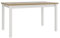 Mirjan24 Tisch für Esszimmer Awrolt II, Rechteckiger Esstisch, Ausziehbarer Tisch für Küche, L:140-180 x H:78 x B:80 cm, Küchentisch, Esszimmertisch, Praktischer Ausziehtisch (Sonoma/Weiß)