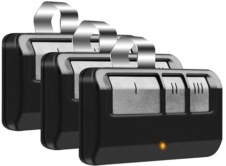 3 for 893LM LiftMaster Garage Door Opener Remote Yellow Learn Button Security+ 2.0 MyQ 3-Year-Warranty