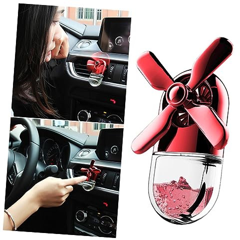 OUNONA Difusor De Aromaterapia Diseño De Molino De Viento Oceánico Para Coche Ambientador De Coche Ventilación