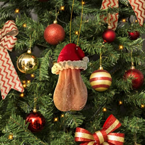 Adornos Arbol Navidad Decoracion Navidad Ofertas De Navidad Musicales Árbol de Navidad decoración Colgante árbol de Navidad Colgante Navidad Coche Mochila Colgante Presepio Luminoso (White, One Size)