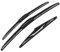Auto Scheibenwischer Für Toyota Für Corolla E210 Touring Sport 2018 2019 2020 2021 2022 2023 Hybrid Frontscheibenwischer Windschutz Zubehör Scheibenwischer Set(RHD-Front Rear)