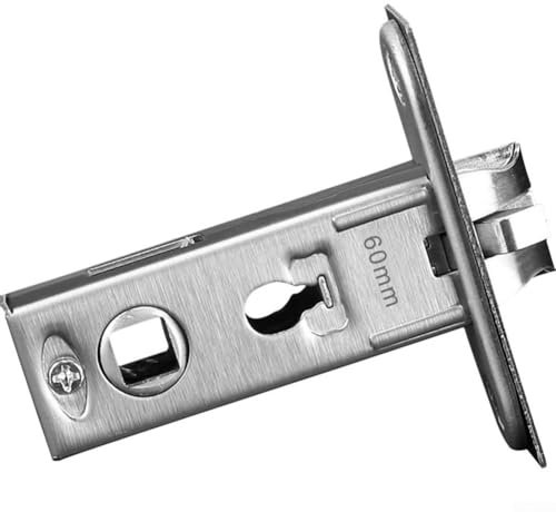 Cerrojo tubular de embutir fiable, perfectamente adecuado para cerraduras de privacidad de baño con funcionalidad suave