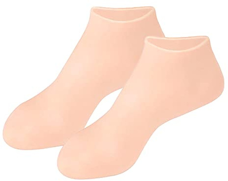 Weiche Silikon-Gel-Socken Zehensocken Schutz Fußpflege Protektor Haut XL